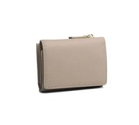 GreatRise Portefeuille en cuir véritable pour femme avec bloqueur RFID - Petit portefeuille pliable - Grande capacité - Avec 6 compartiments pour cartes, 1 compartiment à monnaie et 1 compartiment