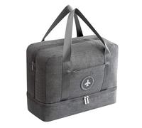 GreatRise Sac d'entraînement pour homme et femme - Sac de voyage - Bagage à main pour avion - Sac de sport avec compartiment à chaussures - Sac de natation étanche - Sac de fitness - Sac de weekend,
