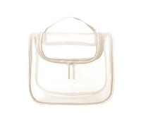 GreatRise Trousse de maquillage en maille transparente - Trousse de toilette portable en maille avec fermeture éclair - Sac de douche en maille - Accessoire de voyage - Organiseur pour voyage en