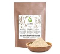 GreatVita Poudre de fibre d'acacia bio 400 g - Caoutchouc arabique E414 Type 4918 | 90 % de fibres, soluble et neutre au goût | Végétalien, sans gluten, sans OGM | Fabriqué en Allemagne - DE-ÖKO-037