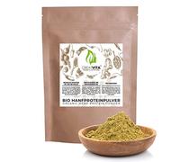 GreatVita Poudre de protéines de chanvre bio 800 g | Qualité supérieure - Haute teneur en protéines / protéines naturelles