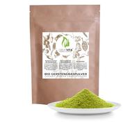GreatVita Poudre d'herbe d'orge bio 800 g | Pack avantageux issu de l'agriculture allemande | Qualité alimentaire crue - Végétalien | Sans additifs | Poudre d'herbe d'orge