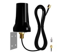 Greatzer Antenne 5G LTE Exterieur 4G Antenne WiFi Amplificateur Signal 7DBI Omnidirectionnelle Port TS-9/SMA,3G/4G/5G/GSM/GPRS,pour 5G LTE Router Maison Intelligente Surveillance de la Sécurité-3M