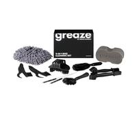 greaze kit de nettoyage pour vélo - kit d'entretien pour vélo - brosse pour chaîne + nettoyeur chaine velo - brosse Claw pour pignon - appareil de nettoyage de chaîne (kit 11 pièces)
