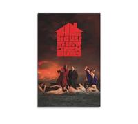 greb Poster artistique sur toile de film The House That Jack Built - Décoration de chambre à coucher - 40 x 60 cm - Sans cadre