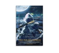 greb The Polar Express Poster sur toile du film Polar Express - Décoration murale pour chambre à coucher - 60 x 90 cm - Sans cadre