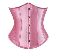 Grebrafan Corset Mariage Bustier Classique Serre Taille Satin