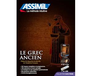 Grec Ancien| Pack Livre + CD + Clé USB | Apprendre le Grec Ancien Niveau B2 | Collection Sans Peine | Assimil