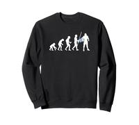 Grec Evolution Superhéros Drapeau Grec Sweatshirt