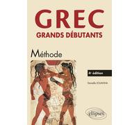 Grec. Grands débutants Méthode - Danielle Jouanna - Ellipses - broché - Scolaire / Universitaire