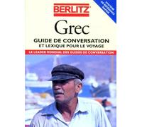 GREC.: Guide de conversation et lexique pour le voyage