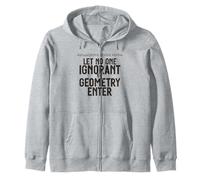 Grec Let No One Ignorant of Geometry Enter for Men Women. Sweat à Capuche