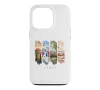 Grèce Acropolis, piliers et Histoire - Vacances Athènes Coque pour iPhone 13 Pro