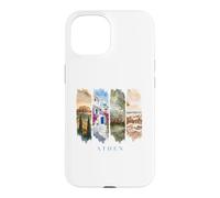 Grèce Acropolis, piliers et Histoire - Vacances Athènes Coque pour iPhone 15