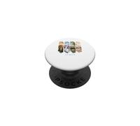Grèce Acropolis, piliers et Histoire - Vacances Athènes PopSockets PopGrip Adhésif