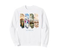 Grèce Acropolis, piliers et Histoire - Vacances Athènes Sweatshirt