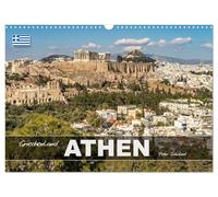 Grèce - Athènes, Version française (Calendrier mural 2026 DIN A3 portrait), Calendrier CALVENDO mensuel