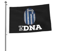 Grèce C'est dans MyFlags pour l'extérieur 2x3 pieds double face robuste bannière drapeau pour maison cour festival extérieur jardin décoration drapeau de bienvenue
