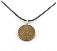 Grèce Collier de pièces 2 Drachmai Karaiskakis