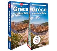 Grèce Continentale - Guide + Atlas + Carte Laminée 1/800 000