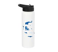 Grèce Îles grecques I Grecs Grece Stainless Steel Insulated Water Bottle