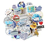 Grece sticker autocollant scrapbooking autocollants valise scrapbooking voyage autocollant voyage Greece stickers ordinateur stickers ordinateur portable