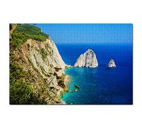 Grèce Zakynthos Crète Puzzle 2000 pièces Puzzle Adulte Jeu Graphique Voyage Souvenir 70x100CM