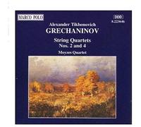 Grechaninov, A.T. – Quatuors à cordes nos 2 et 4