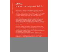 Greco Le peintre extravagant de Tolède - Anne-Sophie Molinié - A Propos Eds - broché - Monographie