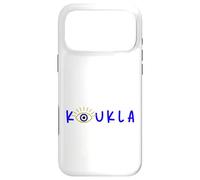 Grecque Koukla Belle Femme en Grèce Grecque Evil Eye Girl Coque pour iPhone 17 Pro Max