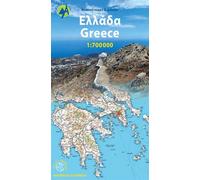 Greece - Échelle 1 : 700 000, Edition bilingue anglais-grec - Collectif - Anavasi - Atlas / carte