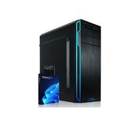 Greed® 7 Ultra PC - Intel Core i7 Processeur - 4.0 GHz - Ordinateur de Bureau / Tours PC - 16 GO DDR4 - 1TO SSD + 1TO HDD - DVD+RW - USB 3.1 - WiFi + Windows 11 Pro