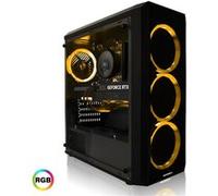 Greed® MK2 - PC Gamer - AMD Ryzen 7 5700X + Nvidia Geforce RTX 5060 - Ordinateur de Bureau / PC Gaming - 4,6 GHz - 4K & Raytracing - 32GO DDR4 RAM - 1To SSD - WiFi + Windows 11 Pro Noir C