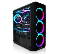 Greed® MK2 - High End PC Gamer - AMD Ryzen 7 5700X + Nvidia Geforce RTX 4060 - Ordinateur RGB Ultra Rapide + PC Gaming 4K Raytracing avec 4.6 GHZ - 32 Go DDR4 RAM - 1 TB SSD - WLAN + W11 Pro