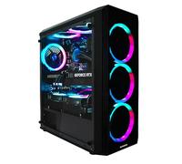 Greed® MK2 Pro - High End PC Gamer - AMD Ryzen 7 5700X + Nvidia Geforce RTX 5070 12GB - Ordinateur Rapide + PC Gaming 4K - 4.6 GHZ - 32Go DDR4 RAM - Refroidissement par Eau - 1TB SSD - WLAN + W11 Pro