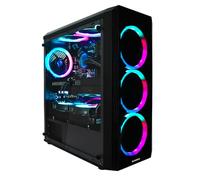 Greed Mk2 Power - PC Gaming - Intel Core i7 12700F + AMD Radeon RX 9070 16 Go - PC de jeu 4K avec ray tracing à 4,9 GHz - 32 Go de RAM - SSD de 1 To - Wi-Fi + Win11 Pro