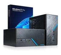Greed® Nano Plus - Mini PC avec Intel i5 10400 - PC / Computer - 4K & Silencieux - Ordinateur de Bureau à 4,3 GHz - 16 GB DDR4 RAM - 512 Go SSD - USB 3.2 - Win 11 Pro Noir G