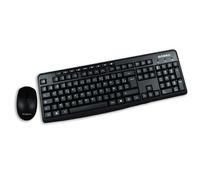 GREED - Pack Clavier + Souris sans Fil | Radio 2,4 GHz | Disposition AZERTY | Touches multimédia | Keyboard & maus Set - Computer | Ergonomique | Wireless & Silent | pour PC & Ordinateur Portable
