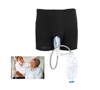 Greeflu Sacs D'Urine, Collecteurs Pantalon De Sac D'Urine D'Incontinence Portable Pour Hommes Système Support Cathéter Pipi Étanche Et Empêche L'Embarras Des Personnes Âgées , 1 Unité (Lot 1)