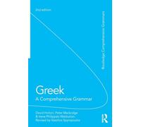 Greek A Comprehensive Grammar