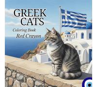 Gr ats Coloring Book: 50 Stress Relief Coloring Pages for All Cats Lovers