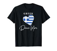 Greek Dance Mom, Grec Danseuse, Grec Drapeau Grec, Maman Grecque, Cadeau T-Shirt