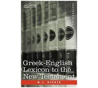 Gr nglish Lexicon To The New Testament