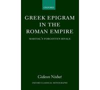 Greek Epigram In The Roman Empire