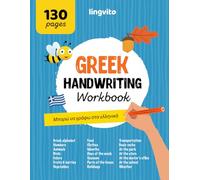 Greek Handwriting Workbook. Mastering Greek Handwriting: A Comprehensive handwriting practice for bilingual children and adults. Learn the Greek ... language skills and handwriting proficiency.