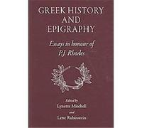 Greek History and Epigraphy Lene Rubinstein, Lynette Mitchell (Auteur)