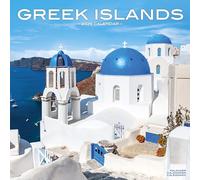 Greek Islands 2025 Square Wall Calendar | Travel Calendar ENGLISH EDITION