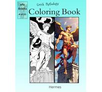 Greek Mythology Coloring Book Series: Hermes