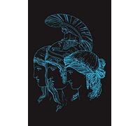 Greek Mythology Writing Notebook: Greek Gods Goddess and Warriors Mythology Blank Lined 6 x 9 Journal