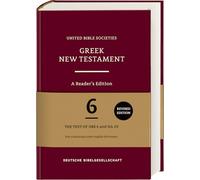Greek New Testament: A Reader's Edition With Ribbon: United Bible Societies-ubs6